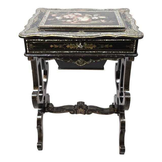Napoleon III Sewing Box For Sale