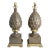 Vintage Pair of Artichoke Table Lamps Restored For Sale