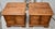 Wood Vintage Ethan Allen Pair of Maple Louvered Door Side/End Tables/Nightstands For Sale - Image 7 of 13
