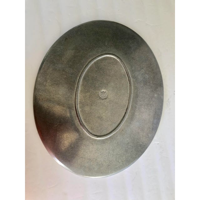 Mid 20th Century Vintage The Wilton Co. Fruit Medley Aluminum Serving Tray Platter For Sale - Image 5 of 6