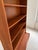 Teak Bookcase with Sliding Doors, Denmark For Sale - Image 9 of 11