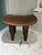 Early 20th Century Rustic Hand‑Carved Wooden Stool – Organic Primitive Accent From Material Possessions Chicago For Sale - Image 5 of 9