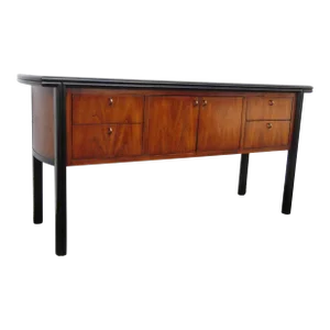 Century Hollywood Regency Sideboard Buffet Tv Media Entry Console