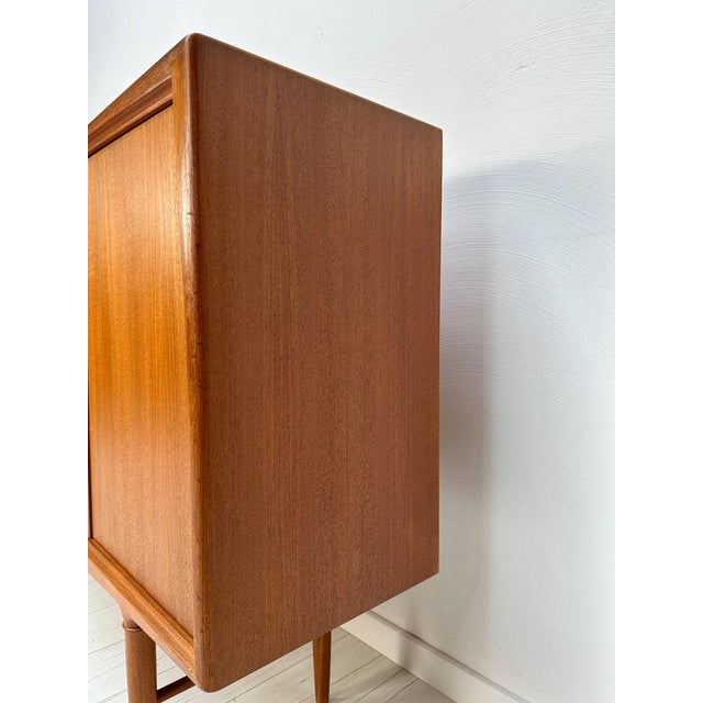 Wood Mid-Century Danish Teak Highboard by Axel Christensen for Aco Møbler, 1960s For Sale - Image 7 of 14