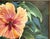 Late 20th Century Original Signed and Framed Painting on Canvas 'Pretty Hibiscus' For Sale - Image 5 of 14