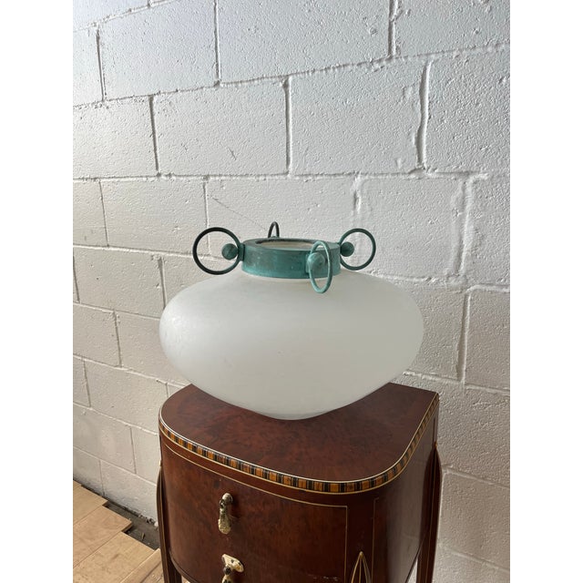 Mid-Century Modern Murano Glass Amphora Vase, Seguso Vetri D'Arte, Scavo Technique, 1970s For Sale - Image 3 of 8