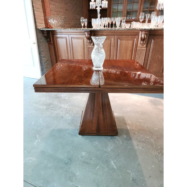 1950s Vittorio Introini Saporiti Midcentury Extension Dining Table For Sale In Chicago - Image 6 of 7
