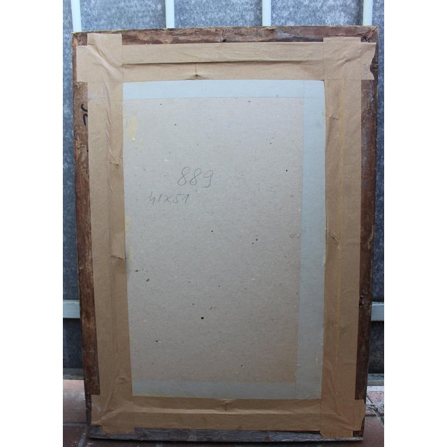 Modernistic Painting After Jean-Michel Basquiat, Circa 1970 For Sale - Image 13 of 13