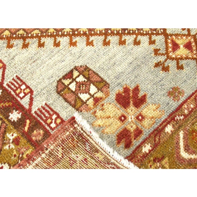1960s Turkish Oushak Rug For Sale - Image 4 of 7
