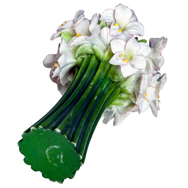 A Beautiful Vintage Amarillis Resin Flower Vase. Looks incredible with fresh flowers too.