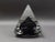 Mid 20th Century Andrew Shea 1993 Signed Amethyst Large Art Glass Pyramid Sculpture 7" For Sale - Image 5 of 10