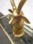 Mid 20th Century Mid 20th Century Brass Antelope Gazelle Statue For Sale - Image 5 of 10