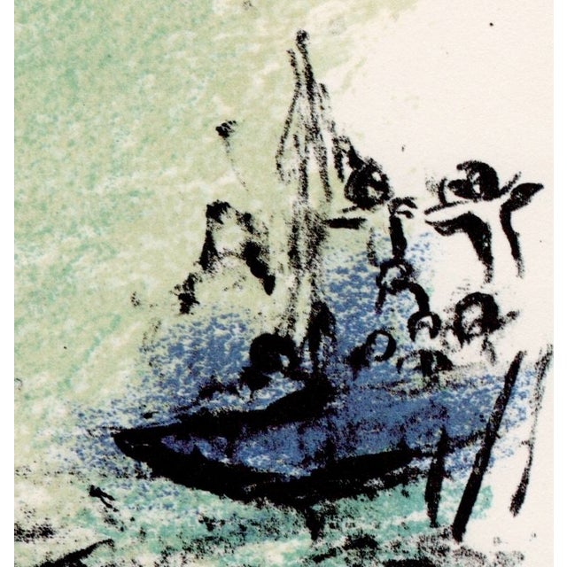 1980s Marc Chagall, Poseidon from Odyssey, 1989, Lithograph For Sale - Image 5 of 10