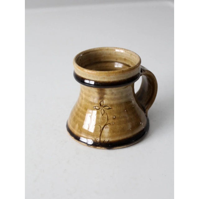 Vintage Studio Pottery Mug For Sale - Image 9 of 12