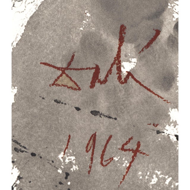 Salvador Dalí 1968 Salvador Dalí Biblia Sacra Lithograph "Leo Quasi Bos Comedens Paleas" (Lion Eating Straw Like an Ox) For Sale - Image 4 of 11