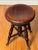 Late 19th Century Late 19th Century Victorian Mahogany Piano Stool With Claw and Glass Ball Feet, A. Merriam & Co. For Sale - Image 5 of 10