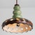 German Green and Brown Hanging Lamp in Ceramic by Pan Keramik, 1970s For Sale - Image 12 of 18