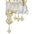 Ornate Murano Glass Chandelier with Refined Gold Trimming by Simoeng, in Exhibition Piece conditions. Designed from 2000...