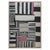 Modern Abstract Geometric Flat-Weave Kilim Rug by Doris Leslie Blau For Sale