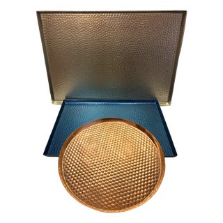 Mid-Century Serving Tray Set by MMM, 1955, Set of 3 For Sale