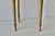 Wood Mid 20th Century French Louis XVI Style Marble Oval Top Bouillotte Side Table For Sale - Image 7 of 13