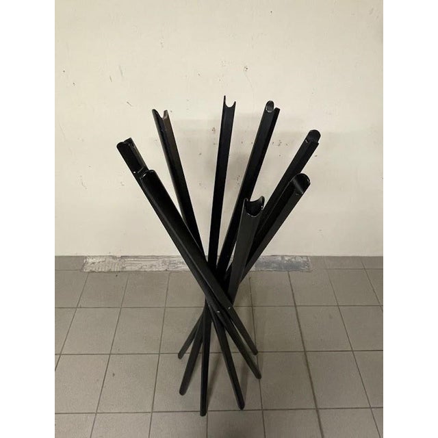 Black Sciangai Coat Stand by Gionathan De Pas & Donato Durbino & Paolo Lomazzi for Zanotta, 1973 For Sale - Image 8 of 17