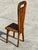 French Sculptural Olive Wood High-Back Chairs in the style of Alexandre Noll, 1960s, Set of 6 For Sale - Image 6 of 15
