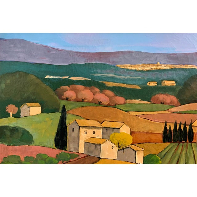 French Provincial Elizabeth Estivalet Fields in Provence Limited Edition Print, Framed For Sale - Image 3 of 10