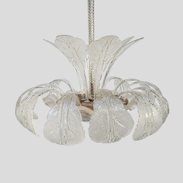 Vintage Italian Hanging Light by Barovier & Toso, 1950s For Sale - Image 4 of 7