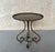 Vintage Spanish Gilt Iron Martini Drinks Table, 1950s For Sale - Image 10 of 17