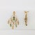 Citrine, Peridot, and White Diamond Chandelier Earrings in 18K Yellow Gold - A Pair For Sale - Image 4 of 6