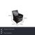 Modern Chair in Black Leather from Wittmann For Sale - Image 3 of 15