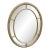 1990s Carver's Guild Rope Oval Mirror For Sale