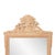Vintage French Louis XVI Hand-Carved Sheaf of Wheat Wall Mirror For Sale - Image 4 of 6