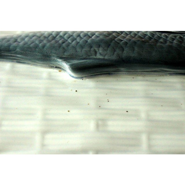 1950s 1950s Original Old German Ceramic Fish Pot - Herring Pot - Beautifull Kitchen Decoration For Sale - Image 5 of 11