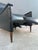 Mid-Century Modern Mel Smilow Mid-Century Modern Black Reclining Lounge Chair With Pull-Out Footrest , Circa 1950s For Sale - Image 3 of 7