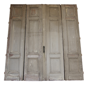 Large Double Door with Wings, 1890s