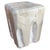 Andrianna Shamaris Sculptural Bleached Teak Wood Side Table For Sale - Image 15 of 18