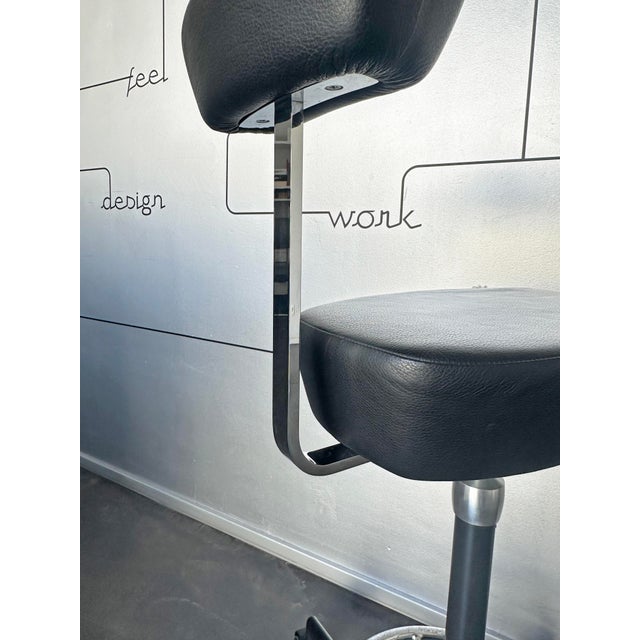Metal Vintage Perch Stool by George Nelson for Vitra, 2003 For Sale - Image 7 of 14