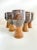 Hand Made Studio Pottery Wine Goblets - Set of 6 For Sale - Image 13 of 13