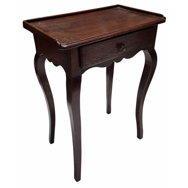 Antique 18th C French Provincial Side Table.