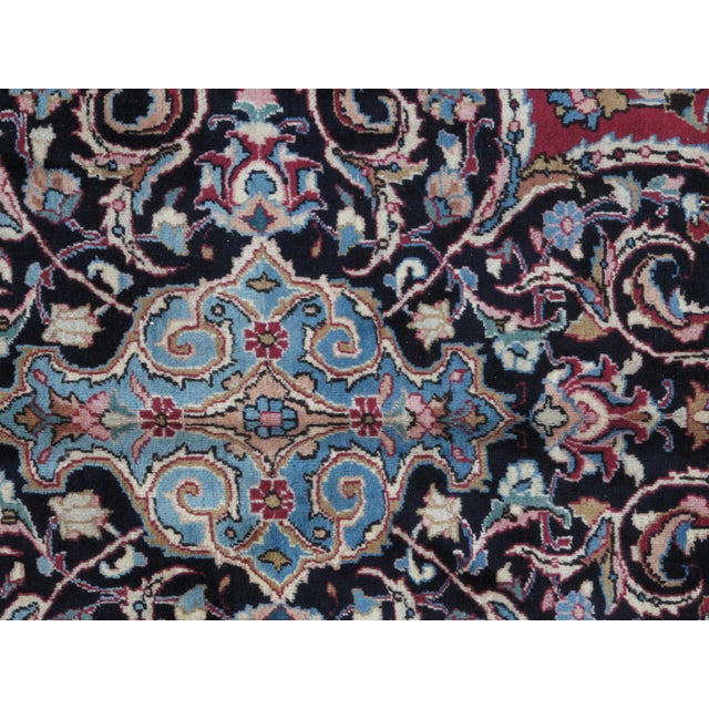 1970's Signed Pesian Khorassan Rug-9'8" X 12'2" For Sale In New York - Image 6 of 9