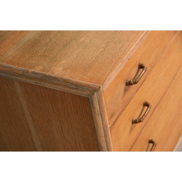 Oak Chest of Drawers from McGuire, 1970s For Sale - Image 4 of 18