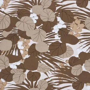 Schumacher Sea Grapes Fabric in Bark