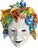 1970s 1970 Italian Nd Dolfi Ceramic Four Seasons Wall Masks – Set of 4 For Sale - Image 5 of 9