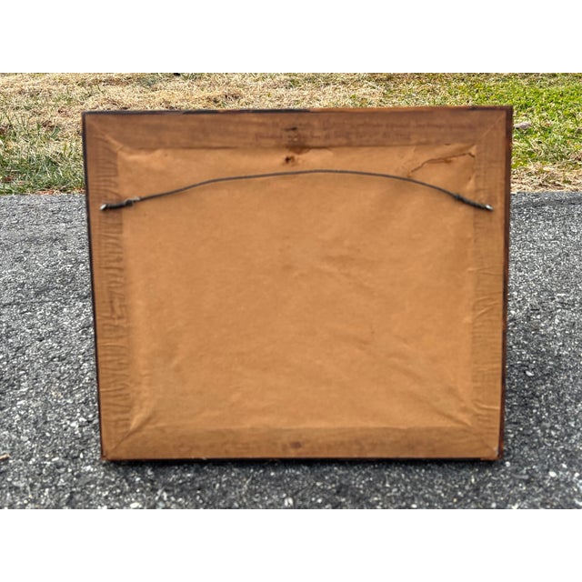 European School 19th C. Drawing in Original Framing - River Landscape For Sale - Image 9 of 9