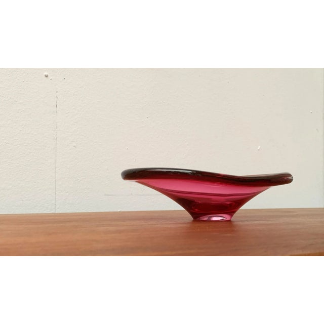 Vintage Glass Bowl For Sale - Image 3 of 18