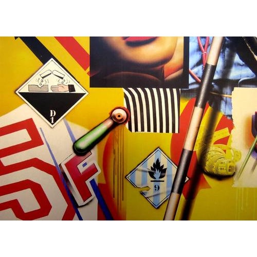 Peter Klasen, Corrosive, 5F, Green Handle, 2018, Digital Print on Panels For Sale - Image 4 of 5