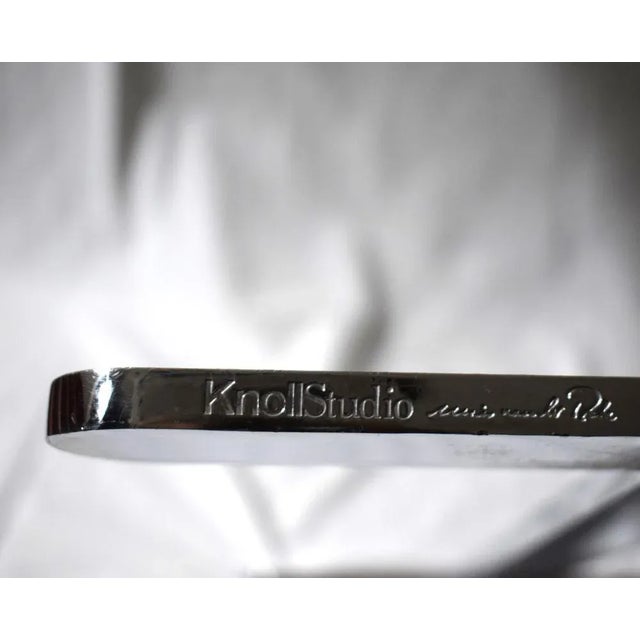 Bauhaus Brno Flat Bar Chair by Ludwig Mies van der Rohe for Knoll, 1990s For Sale - Image 3 of 6