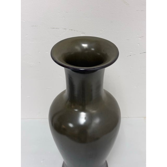 Martino Interiors Tea Dust Glazed Vase For Sale - Image 11 of 12